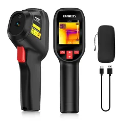 KAIWEETS KTI-200 Thermal Camera 240x240 IR Resolution 25Hz Refresh Laser Targeting 50° FOV 15 Color Palettes USB-C Massive 30K Image Storage Auto Tracking