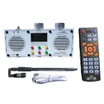 MX712 Stereo Radio Dual Speakers NXP6686 Chip Full Band LW MW SW FM Receiver Remote Control Type-C Charging Rich Sound Quality Portable Radio