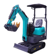1 Ton Mini Excavator EPA Engine Compact Crawler Digger 13.5kw Power 0.025m³ Bucket for Home Garden Farm Constructiona