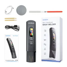 HU-10B Spot Welder 1.4 Inch LCD Screen Dual Mode 800A Output Compact Handheld Welding Machine Type-C Charging