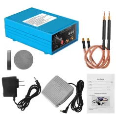 5500W ARC Welding Machine Handheld Electric Welding Tools with Ground Wire Metal Clip