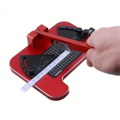 Angle Cutting Station Miter Cutter Aluminum Alloy Desktop Tool Interchangeable Blades Precision Model Kit Cutter Rubber Stick ABS PS Cutting