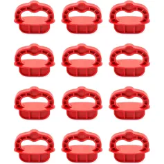12 Pcs Deck Board Jig 1/4\ Gap Deck Board Spacer Rings for Pressure Treated Composite PVC Plank
