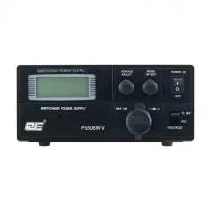 PS50SWIV DC Power Supply 50A High Current Adjustable 9-15V with LCD Display Short Circuit Protection Temperature Controlled Fan