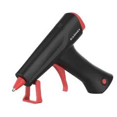 Cordless Hot Glue Gun HJ824 2600mAh Rechargeable Battery USB-C Fast Preheating Auto Shut-Off ລວມທັງ 10 Premium Glue Sticks ສໍາລັບການສ້ອມແປງໄມ້