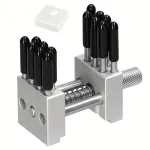 Adjustable Aluminum Alloy Mini Bench Vise Multi-Function Clamp Fixing Tool for DIY Crafts Model Making