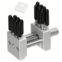 Adjustable Aluminum Alloy Mini Bench Vise Multi-Function Clamp Fixing Tool for DIY Crafts Model Making