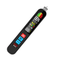 BSIDE AVX1 Non-Contact Phase Sequene Tester LCD Display Voltage Detection Temperature Measurement Rechargeable Lithium Battery Lightweight Compact Electrical Testing Tool