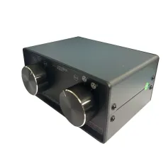 X13A Passive Stereo Selector Switch Balanced to Unbalanced Audio Converter 3 IN 3 OUT High-Quality Metal Compact Design for Professional Sound Systems and Home Theater Audio Management