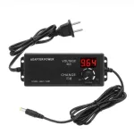 Excellway AC/DC Adjustable Power Adapter Supply 4-24V 2.5A 60W Speed Control Volt Display EU/US/AU/UK Plug
