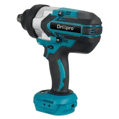 Chave elétrica sem fio de alto torque e alta resistência Drillpro 2000N. M de íons de lítio, sem escovas, compatível com baterias Mak