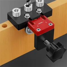 Woodworking 3 in 1 Dowel Jig Drill Kit Self Centering Doweling Jig Kit Simple Installation Versatile Portable Sturdy Drill Guides Locator