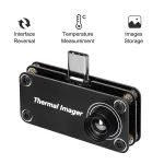 TIOP01 32*32 Resolution Infrared Thermal Imager -20~1000°C Multifunction Temperature Measurement Type-C Interface for Android