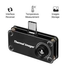 TIOP01 32*32 Resolution Infrared Thermal Imager -20~1000°C Multifunction Temperature Measurement Type-C Interface for Android