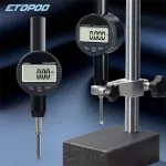 ETOPOO 50MM High Precision Digital Indicator 3V Power ເຄື່ອງມືວັດແທກຄວາມສູງແລະຄວາມເລິກທີ່ເຊື່ອຖືໄດ້ຈໍາເປັນສໍາລັບວຽກງານທີ່ຖືກຕ້ອງ