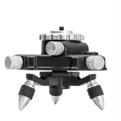 HILDA Tripod Stand for Laser Level 360° Rotatable Aluminum Alloy Bracket Base 1/4'' Interface Fine Adjustment Tripod Stand