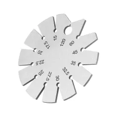 Bevel Angle Gauge Stainless Steel 15-120 Degrees High Precision Compact Protractor with Storage Box for Woodworking Cutting Tools Chisels Planer