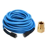 1/4 \\ High Ppressure High-power washer Hose Extension Hose Anti Twist Wear-resistant Replacement Compatible M22 Accessories 3600PSI