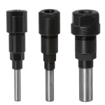 1/4 Inch Shank 1/2 Inch Shank 8mm Shank Router Collet Chuck Extension Router Bit Collet Extension Adapter