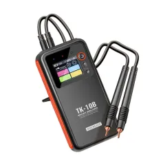 TK-10B 2in1 Portable Intelligent Double pulse Spot Welder 1.8inch LCD Screen 5000mAh Battery Fast charging charging treasure High Precision Welding Nickel/iron/steel sheet.etc
