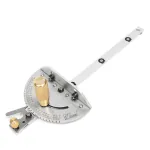 Wnew Upgraded Miter Gauge Brass Handle Table/Saw Router Miter Gauge Sawing Assembly Ruler