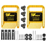 Wnew Lengthened Double Feather Boards 160mm Adjust Featherboards Safety for Table Saw Router Table Band Saw T Slot Miter Track