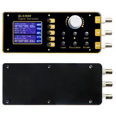 QLS3600S Signal Generator 0-30MHz High Stability Multiple Waveforms USB Interface Frequency Sweep VCO Burst DC 5V Power Amplitude Control