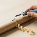 Алюминиевая ручка для снятия заусенцев Инструмент для обрезки инструмента со сменными лезвиями для металла Пластик Дерево Прецизионная роторная фреза