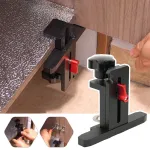 GANWEI Aluminum Alloy Cabinet Door Mounting Jig Aluminum Alloy Installation Positioner Cabinet Hardware Jig