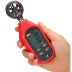 UNI-T UT363 Mini Digital Wind Speed Meter Pocket Anemometer Speed Temperature Tester Thermometer