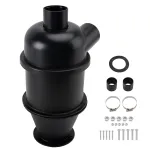 Cyclone Filter Dust Separator for Vacuum Cleaner 24cm Length 5cm Diameter High Efficiency Woodworking Industrial Dust Collection System