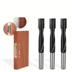 12mm Shank Solid Carbide Spiral Router Bit Mortising Bit 16mm Cutting Diameter for Woodworking Door Lock