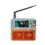 Si4732 Full Band Stereo Portable Radio Pro Versio 1,9 tuuman IPS-näyttö 2000mAh Akku tukee FM AM SW LW AIR SSB Network Radio Open Source Design