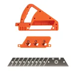Plasterboard Quick Cutter Gypsum Board Hand Plane for Precise Drywall Edge Chamfering at 45°/60° Woodworking Trimmer Hand Tools
