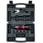 Electric Rivet Gun Head Set with Rubber Coating Versatile Tool for Effortless Riveting Construction Compatible with Electric Rivet Guns Enhanced Grip and Comfort Ideal for DIY Projects