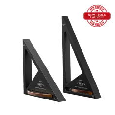 Bridge City Tool Works Mini Miter Square Kit 30/45/60/90 Degree Measures Angles Hard-anodized Aerospace-grade Aluminum Alloy