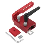 Adjustable Fence Flip Stop Miter Track Stop Alloy Steel T Slot Stop for Accurate Length Limit Device