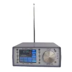 Full Touchscreen Radio Receiver with 2.8 Inch Display SI4732 DSP Decoder FM LW MW SW SSB Wide Frequency Range Type-C Charging Built-in 4000mAh Lithium Battery Portable Design for Travel and Home Use