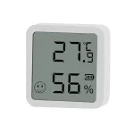 TH05 Mini Smart Bluetooth Temperature Humidity Sensor Smart Home Detector with Long-Range Connectivity and Real-Time Monitoring Ideal for Home Automation