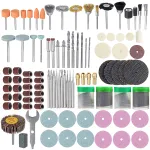 105PCS/161PCS Abrasives Accessories Abrasive Tools Wood Metal Engraving Electric Rotary Tool Accessory for Dremel Bit Set