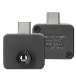 Portable Mobile Phone Thermal Imager -20℃ to 1000℃ Small Thermal Imaging Camera Support Maximum Minimum Center Temperature Measurement 5 Color Palette Modes