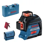 Original Professional GLL3-80 Laser Level Automatic Self Leveling ±0.3 mm Precision High Visibility 30 Meter Range 3 Line Layout