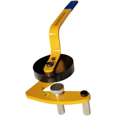 Instrument de îndreptare a punții Construcție din oțel rezistent Mânere antiderapante Rolă de nailon Design ergonomic Compatibil cu rame din lemn de 2x4 inci Aliniere ușoară a plăcii