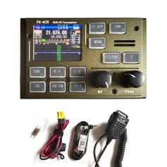FX-4CR 2rd Radio SDR HF Transceiver with 1-20W Continuously Adjustable Power Range Support USB/LSB/CW/AM/FW Modes Short-wave（Random Color）
