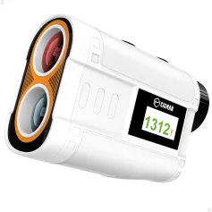 CIGMAN CT-1200 Golf Rangefinder 6X Zoom Magnification 1312 Yards Slope Compensation Color Display Flagpole Lock Rechargeable Waterproof Golf Accessories