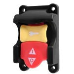Table Saw Paddle On Off Switch Replacement Compatible with Ryobi Craftsman 125V Safety Key Screw Terminals Emergency Stop Large Actuator ABS Material