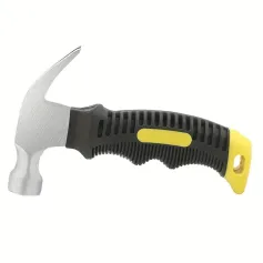 Mini Ramshorn Hammer Carbon Steel 160mm Lightweight Ergonomic Handle Multifunctional Portable Carpentry Window Breaking Hand Tool