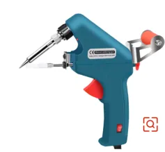 60W Electronic Welding Torch Kit Internal Heat Helping Hand Soldering Iron Set Automatic Tin Feeding Machine Power Repair Tools