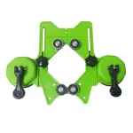 Double Suction Hole Saw Guide Clamp Adjustable 4-83mm for Tile Glass Marble Enhanced Suction Power Precise Positioning Easy to Use Versatile Applicationsa