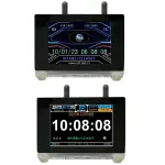 TZT Assembled MMDVM T124B Duplex Hotspot with 3.5 Inch Color Screen for Digital Walkie Talkie Supports Various Modes High Stability and Improved Sound Quality Extended Range for Seamless Communication